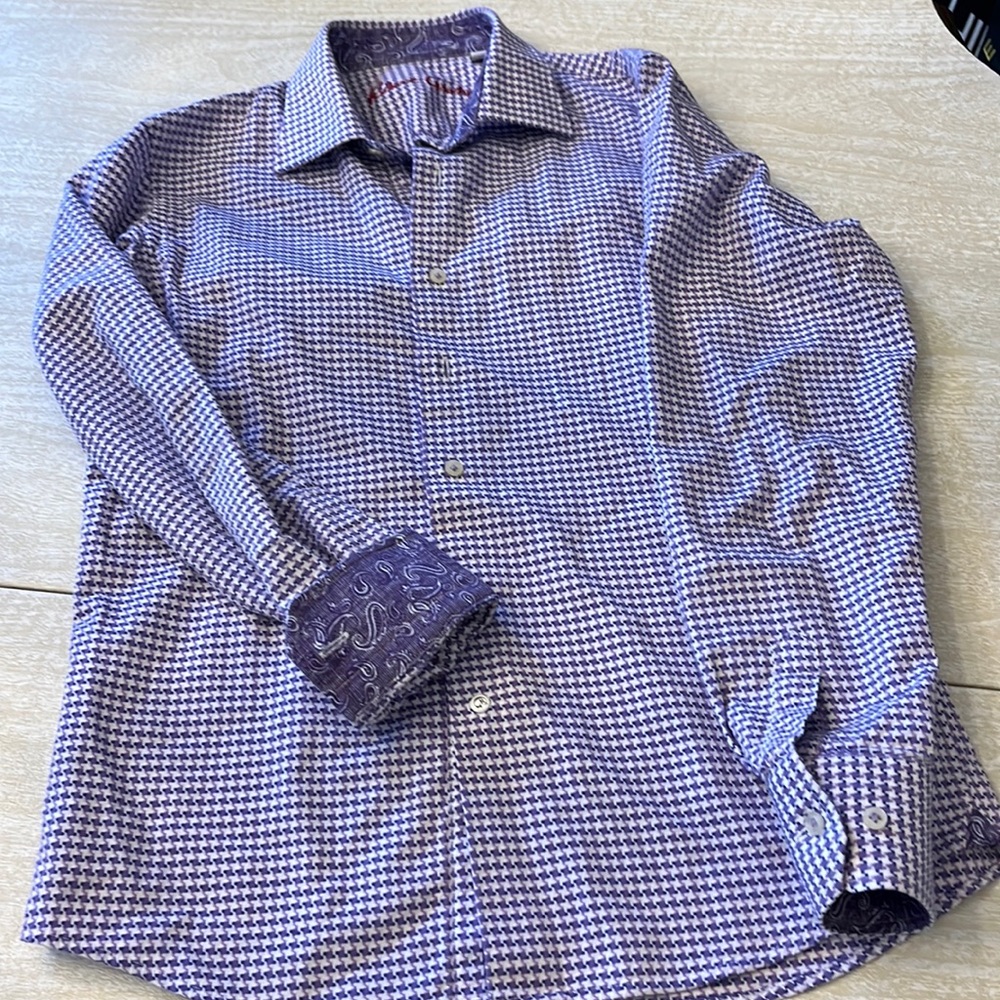 Robert graham boys dress shirt